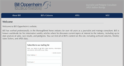Desktop Screenshot of billoppenheim.com